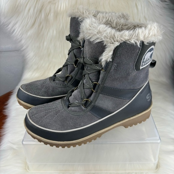 SOREL TIVOLI ll CITY GRAY ANKLE HEIGHT SIZE 10 - Picture 2 of 12